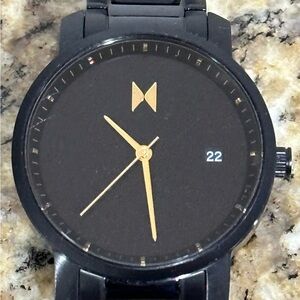 MVMT Black and Gold Women's Watch